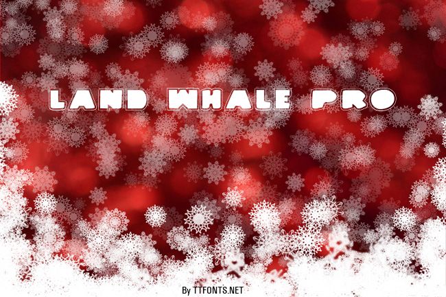 Land Whale Pro example