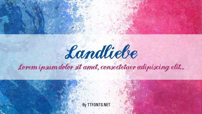 Landliebe example