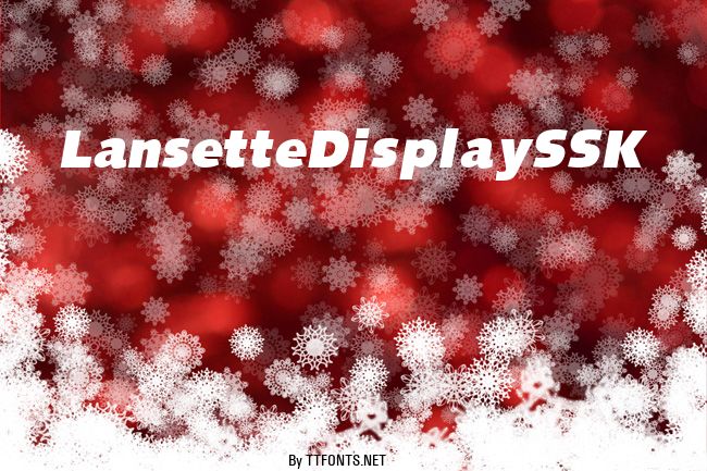 LansetteDisplaySSK example