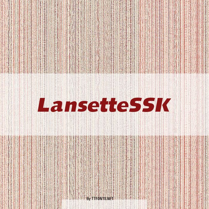 LansetteSSK example
