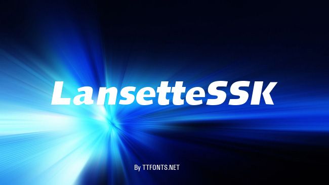 LansetteSSK example