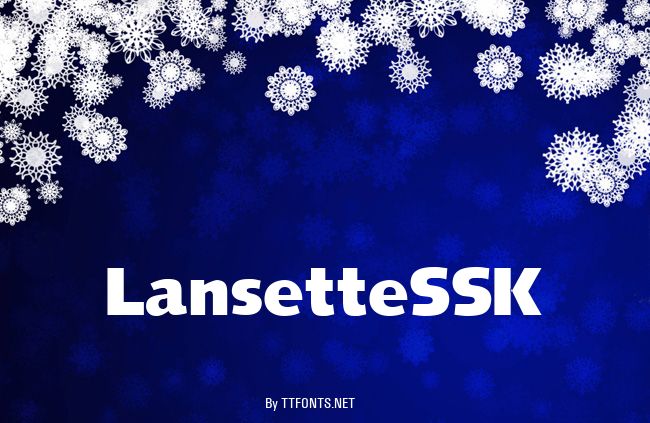 LansetteSSK example