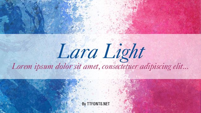 Lara Light example