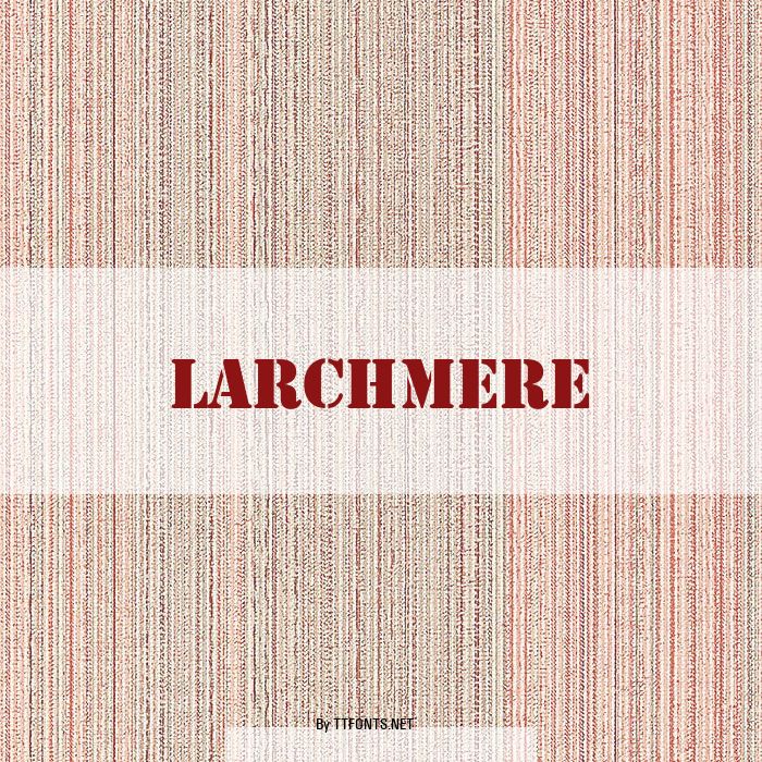 Larchmere example