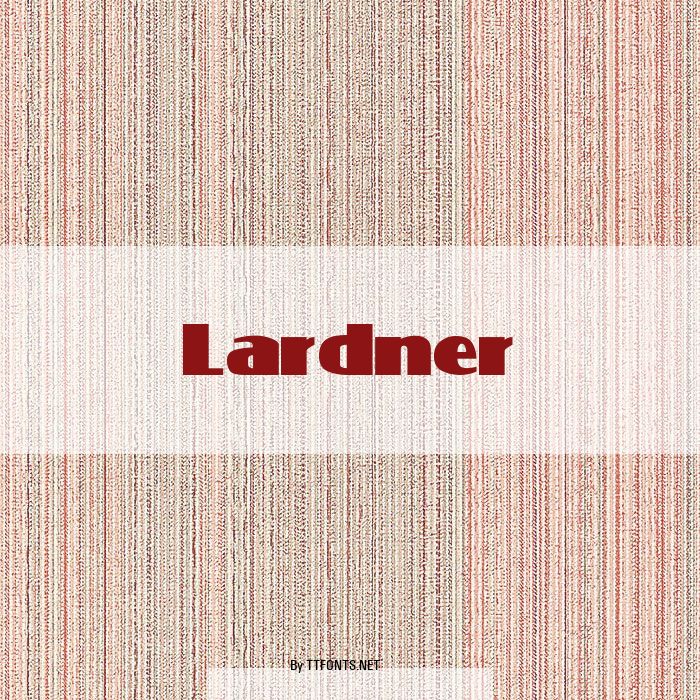 Lardner example