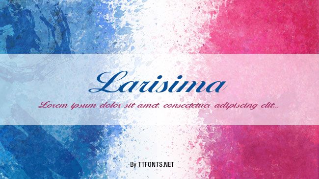 Larisima example