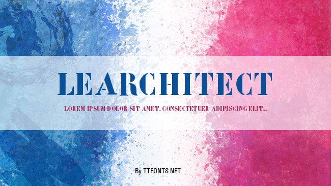 LeArchitect example