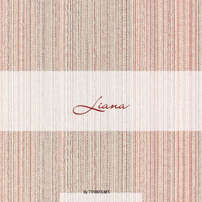 Liana example