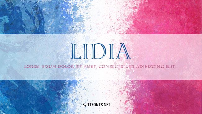 Lidia example