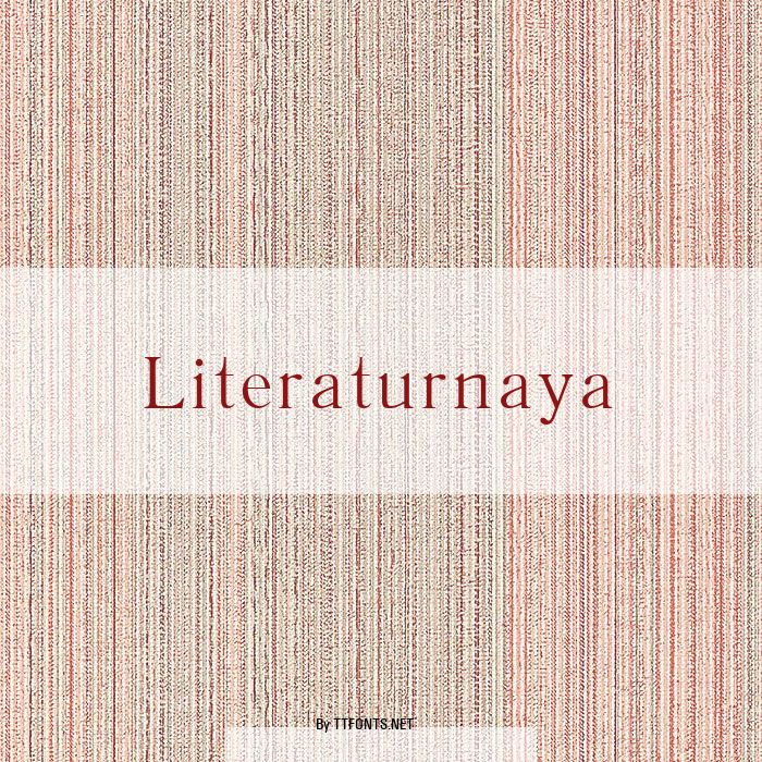 Literaturnaya example