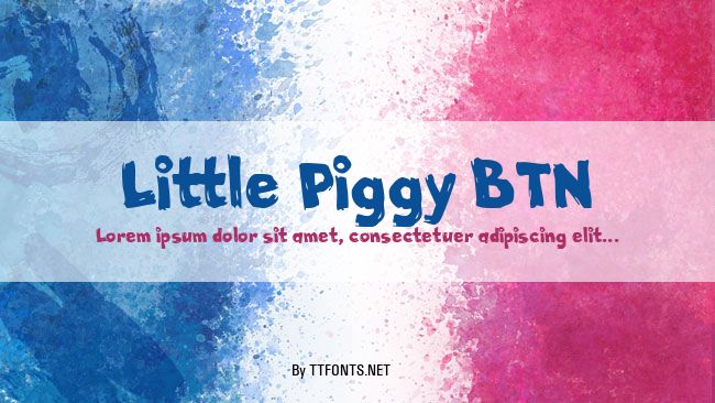 Little Piggy BTN example