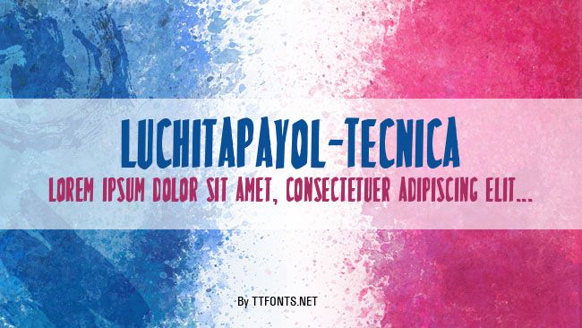 LuchitaPayol-Tecnica example
