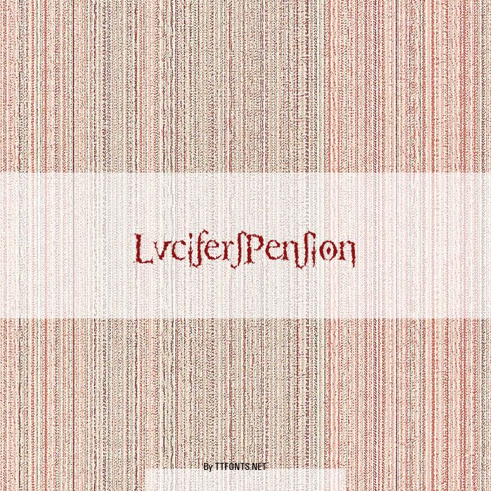 LucifersPension example