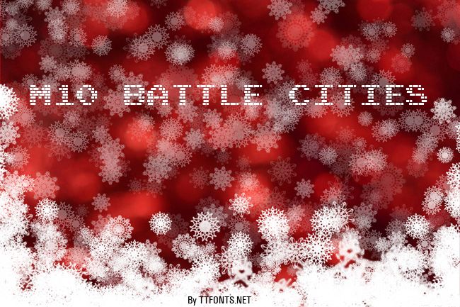 M10_BATTLE CITIES example