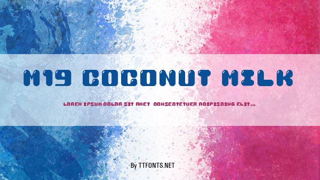 M19_COCONUT MILK example
