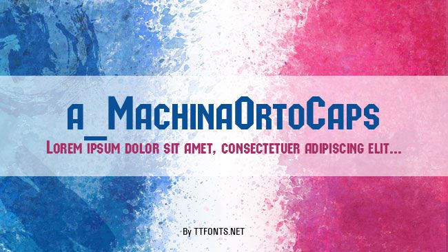 a_MachinaOrtoCaps example