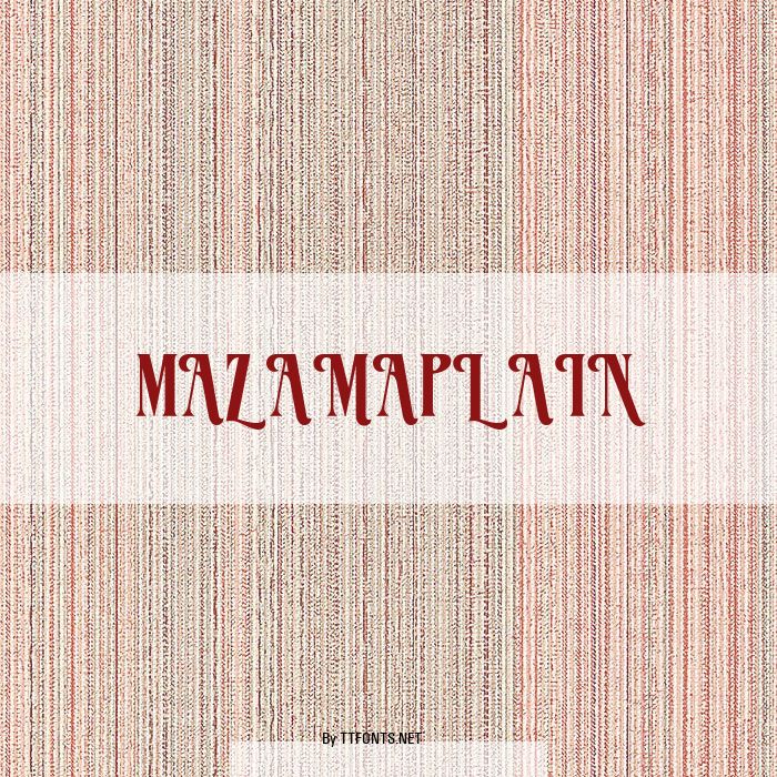 MazamaPlain example