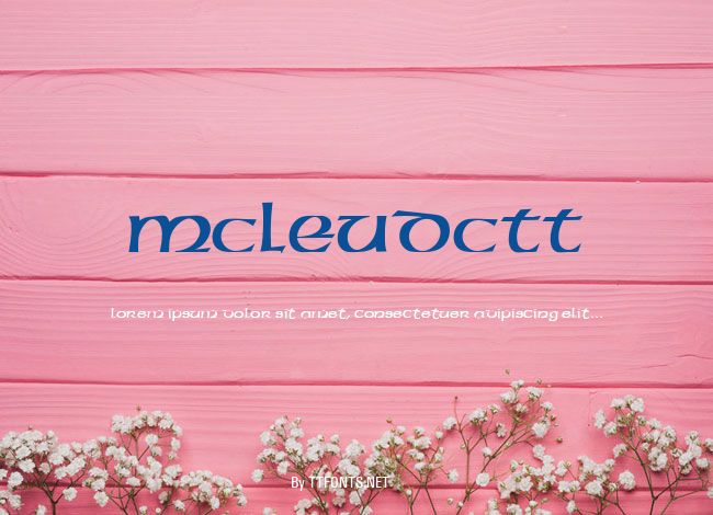 McLeudCTT example