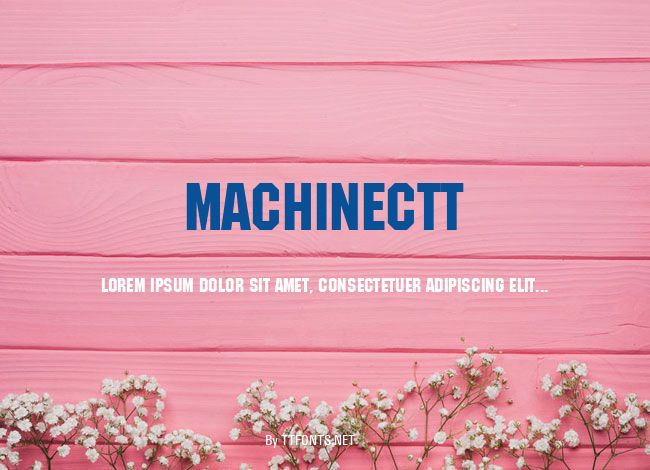 MachineCTT example