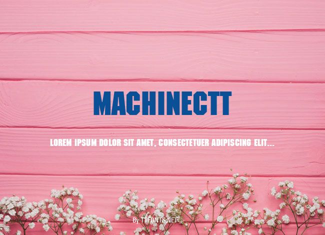 MachineCTT example