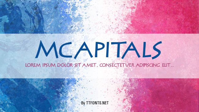 MCapitals example
