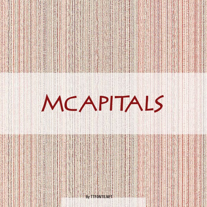 MCapitals example
