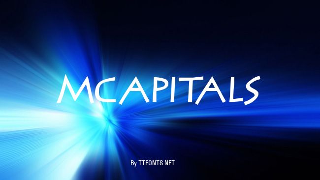 MCapitals example