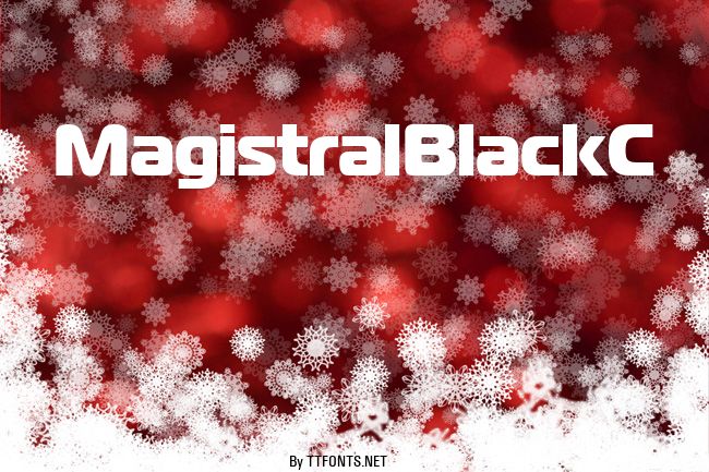MagistralBlackC example