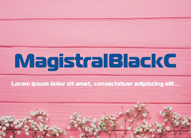 MagistralBlackC example