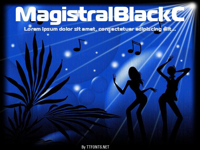 MagistralBlackC example