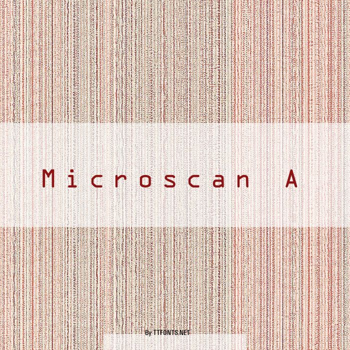 Microscan A example