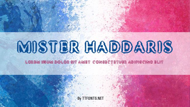 Mister Haddaris example