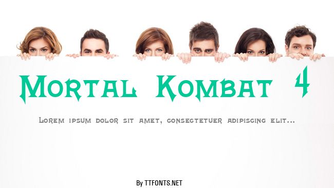 Mortal Kombat 4 example