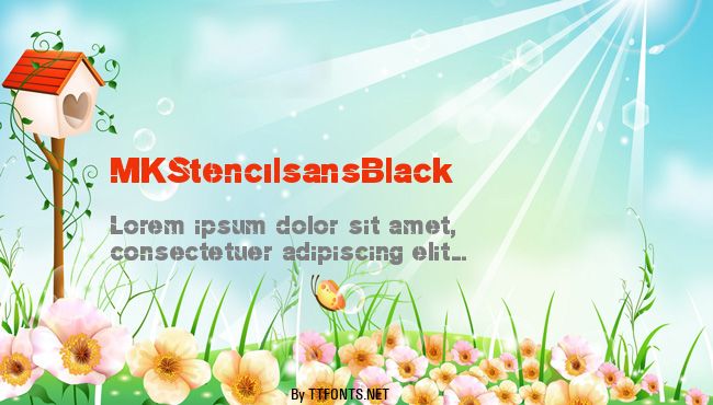 MKStencilsansBlack example