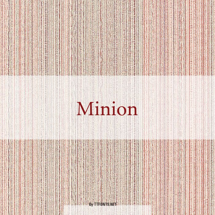 Minion example