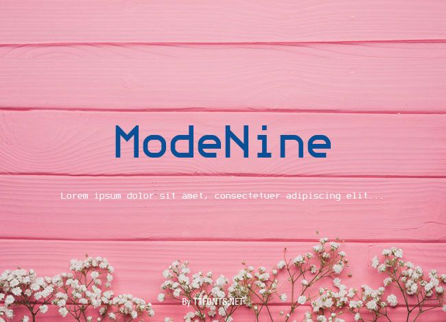 ModeNine example