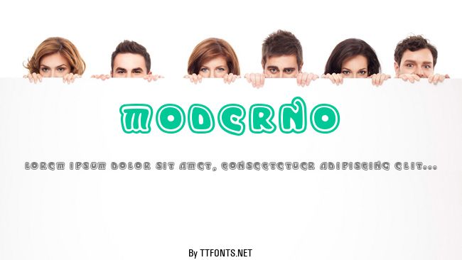 Moderno example