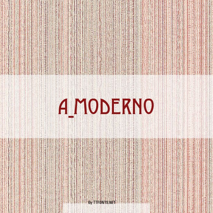 a_Moderno example