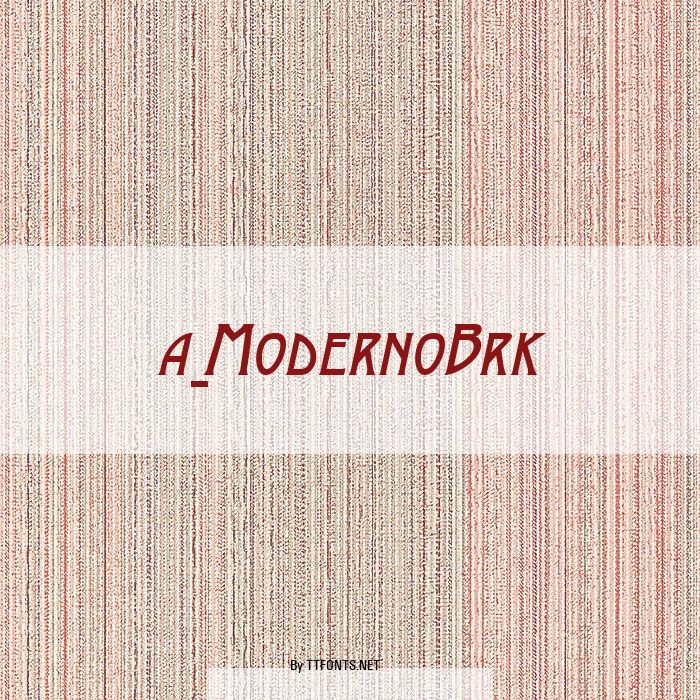 a_ModernoBrk example