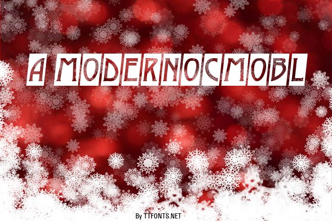 a_ModernoCmObl example