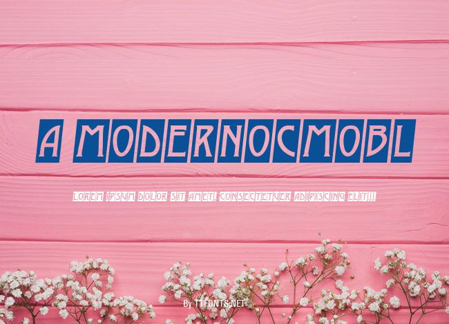 a_ModernoCmObl example