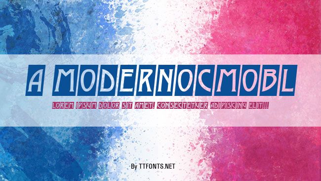 a_ModernoCmObl example