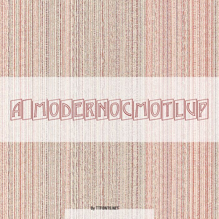 a_ModernoCmOtlUp example