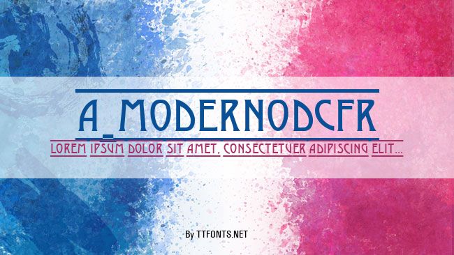a_ModernoDcFr example