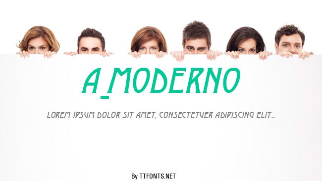 a_Moderno example