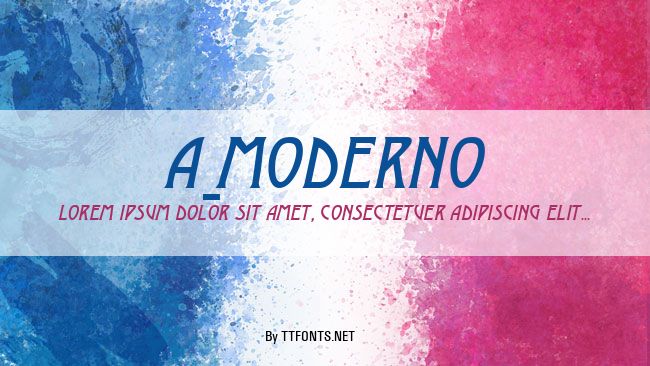 a_Moderno example