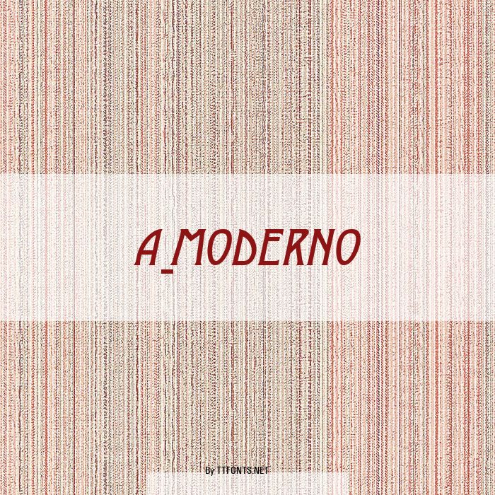 a_Moderno example
