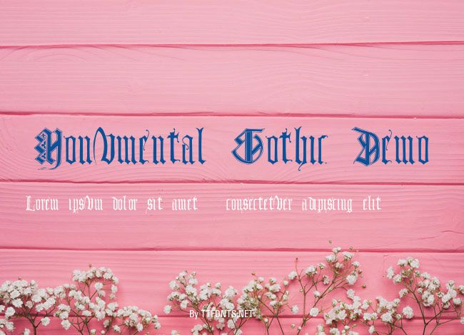 Monumental Gothic Demo example