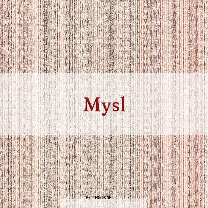 Mysl example