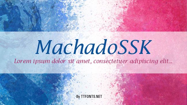 MachadoSSK example